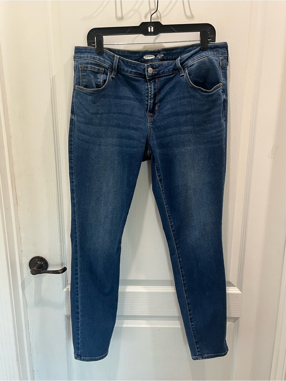 Old Navy Classic Dark Blue Women's Slim Jeans 16 Long